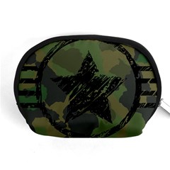 Military-camouflage-design Accessory Pouch (medium) by Amaryn4rt