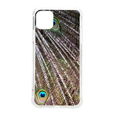 Peacock-feathers-pattern-colorful Iphone 11 Pro Max 6 5 Inch Tpu Uv Print Case by Amaryn4rt