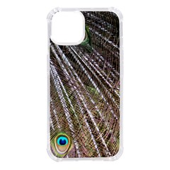 Peacock-feathers-pattern-colorful Iphone 14 Tpu Uv Print Case by Amaryn4rt