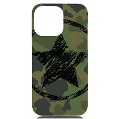 Military-camouflage-design Iphone 14 Pro Max Black Uv Print Case by Amaryn4rt