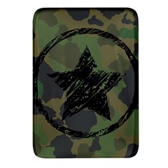 Military-camouflage-design Rectangular Glass Fridge Magnet (4 Pack) by Amaryn4rt