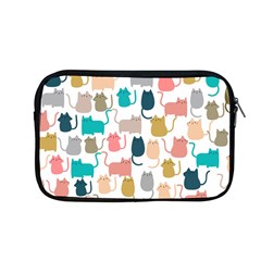 Cute-seamless-pattern-happy-kitty-kitten-cat Apple Macbook Pro 13  Zipper Case by Amaryn4rt