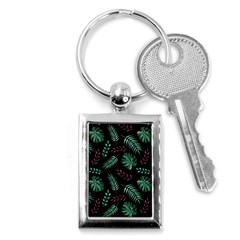 Geometric-seamless-pattern Key Chain (rectangle) by Amaryn4rt