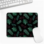 Abstract-seamless-pattern-with-tropical-leaves-hand-draw-texture-vector Small Mousepad Front