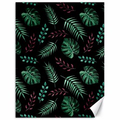 Abstract-seamless-pattern-with-tropical-leaves-hand-draw-texture-vector Canvas 18  X 24  by Amaryn4rt