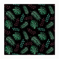 Abstract-seamless-pattern-with-tropical-leaves-hand-draw-texture-vector Medium Glasses Cloth by Amaryn4rt