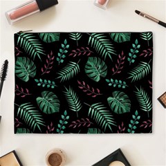 Abstract-seamless-pattern-with-tropical-leaves-hand-draw-texture-vector Cosmetic Bag (xl) by Amaryn4rt