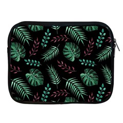 Abstract-seamless-pattern-with-tropical-leaves-hand-draw-texture-vector Apple Ipad 2/3/4 Zipper Cases by Amaryn4rt