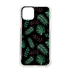 Abstract-seamless-pattern-with-tropical-leaves Iphone 11 Pro 5 8 Inch Tpu Uv Print Case