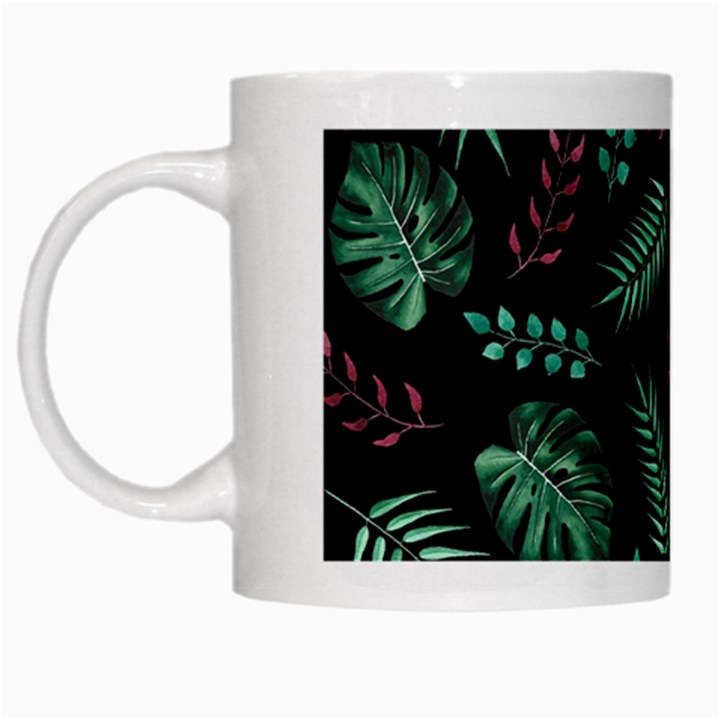 Animals Galaxy Space White Mug