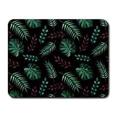 Tropical Leaves Pattern Small Mousepad