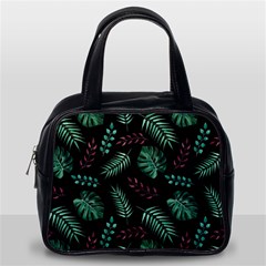 Tropical Leaves Pattern Classic Handbag (one Side) by Amaryn4rt