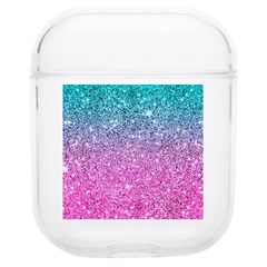 Pink And Turquoise Glitter AirPods 1/2 Case