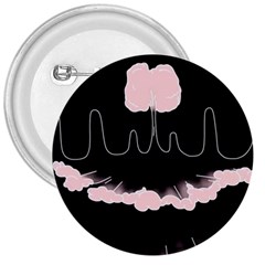 Garage Indie Arctic Monkeys Psychedelic Punk Rock 3  Buttons by Sarkoni