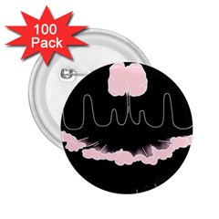 Garage Indie Arctic Monkeys Psychedelic Punk Rock 2 25  Buttons (100 Pack)  by Sarkoni