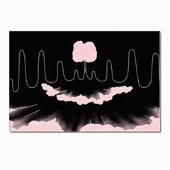 Garage Indie Arctic Monkeys Psychedelic Punk Rock Postcard 4 x 6  (pkg Of 10) by Sarkoni