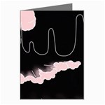 Garage Indie Arctic Monkeys Psychedelic Punk Rock Greeting Cards (Pkg of 8) Left