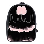 Garage Indie Arctic Monkeys Psychedelic Punk Rock School Bag (XL) Front