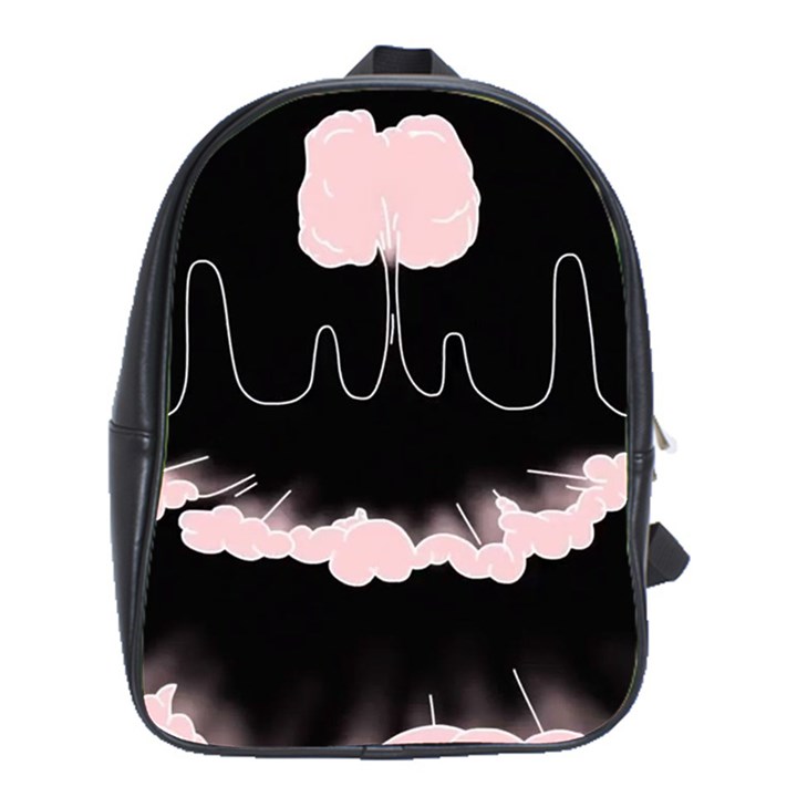 Garage Indie Arctic Monkeys Psychedelic Punk Rock School Bag (XL)