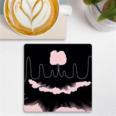 Garage Indie Arctic Monkeys Psychedelic Punk Rock Uv Print Square Tile Coaster  by Sarkoni