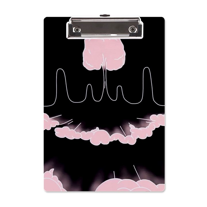 Garage Indie Arctic Monkeys Psychedelic Punk Rock A5 Acrylic Clipboard