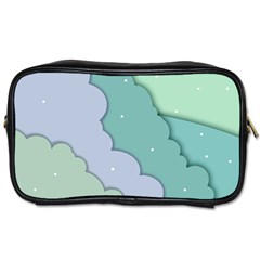 Winter Snow Mountains Nature Toiletries Bag (two Sides) by Pakjumat