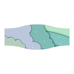 Winter Snow Mountains Nature Stretchable Headband by Pakjumat