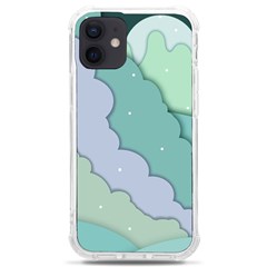 Winter Snow Mountains Nature Iphone 12 Mini Tpu Uv Print Case	 by Pakjumat