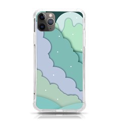 Winter Snow Mountains Nature Iphone 11 Pro Max 6 5 Inch Tpu Uv Print Case by Pakjumat