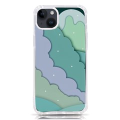 Winter Snow Mountains Nature Iphone 14 Plus Tpu Uv Print Case by Pakjumat