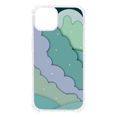 Winter Snow Mountains Nature Iphone 13 Tpu Uv Print Case by Pakjumat