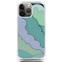 Winter Snow Mountains Nature Iphone 13 Pro Max Tpu Uv Print Case by Pakjumat