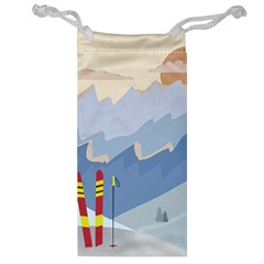 Winter Sports Ski Winter Snow Jewelry Bag by Pakjumat