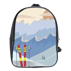 Winter Sports Ski Winter Snow School Bag (xl) by Pakjumat