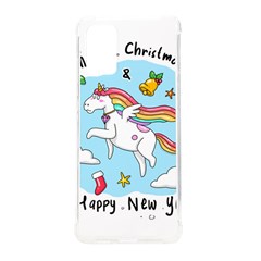 Merry Christmas Xmas Doodle Sketch Cartoon Unicorn Samsung Galaxy S20plus 6 7 Inch Tpu Uv Case by Pakjumat