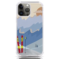 Winter Sports Ski Winter Snow Iphone 13 Pro Max Tpu Uv Print Case by Pakjumat