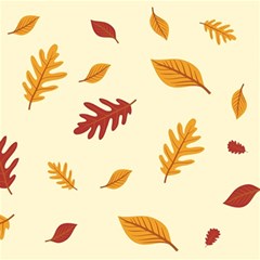 Leaves Autumn Fall Background Play Mat (rectangle) by Pakjumat