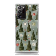 Christmas Trees Pattern Wallpaper Samsung Galaxy Note 20 Ultra Tpu Uv Case by Pakjumat