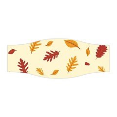 Leaves Autumn Fall Background Stretchable Headband by Pakjumat