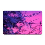 Fir Sunset Frost Snow Magnet (Rectangular) Front