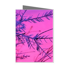 Fir Sunset Frost Snow Mini Greeting Cards (pkg Of 8) by Pakjumat