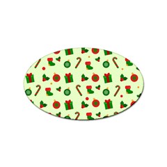 Festive Background Holiday Background Sticker (oval) by Pakjumat