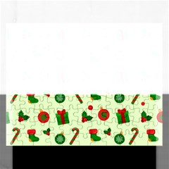 Festive Background Holiday Background Rectangular Jigsaw Puzzl by Pakjumat