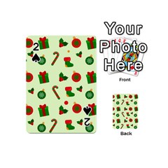 Festive Background Holiday Background Playing Cards 54 Designs (mini) by Pakjumat