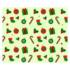 Festive Background Holiday Background Two Sides Premium Plush Fleece Blanket (small) by Pakjumat