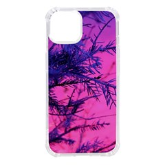 Fir Sunset Frost Snow Iphone 14 Tpu Uv Print Case