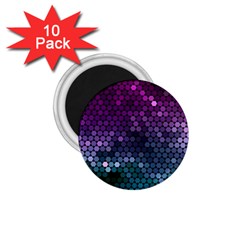 Digital Abstract Party Event 1 75  Magnets (10 Pack)  by Pakjumat