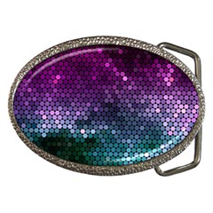 Digital Abstract Party Event Belt Buckles by Pakjumat