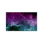 Digital Abstract Party Event Sticker (Rectangular) Front