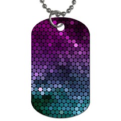 Digital Abstract Party Event Dog Tag (one Side) by Pakjumat